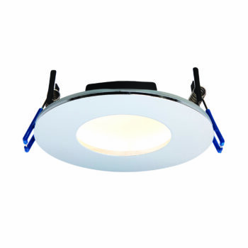 Saxby 69882 Saxby OrbitalPLUS Chrome IP65 9W - 3000K Warm White 1
