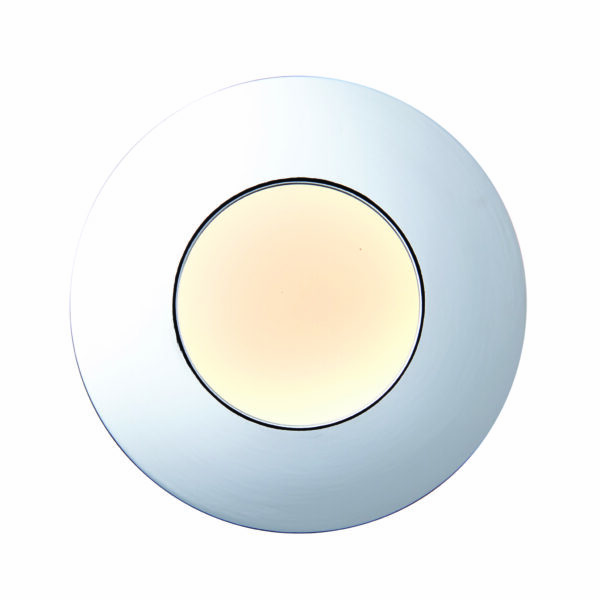 Saxby 69882 Saxby OrbitalPLUS Chrome IP65 9W - 3000K Warm White 5