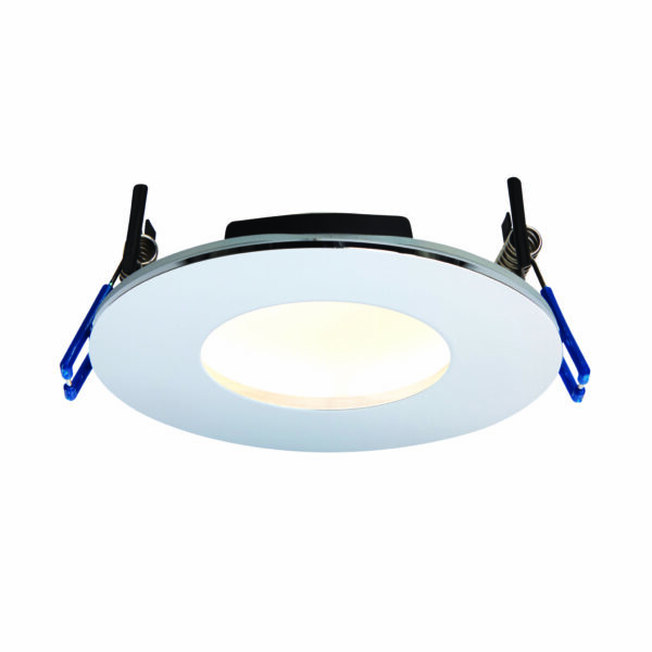 Saxby 69882 Saxby OrbitalPLUS Chrome IP65 9W - 3000K Warm White 1
