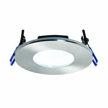 Saxby 69884 Saxby OrbitalPLUS Satin Nickel IP65 9W - 5000K Cool White 1