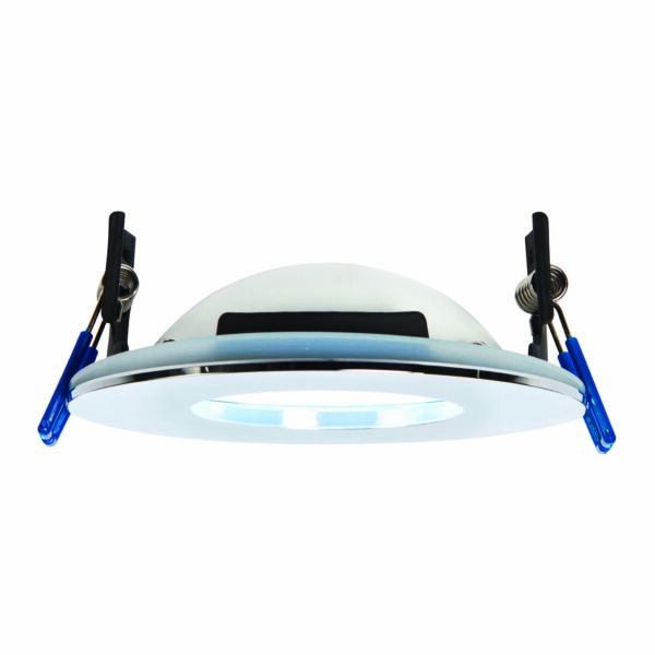 Saxby 69885 Saxby OrbitalPLUS Chrome IP65 9W - 5000K Cool White 3