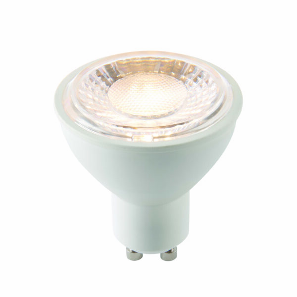 Saxby 70257 Saxby GU10 LED SMD 60 Degrees 7W 3000K Warm White 1