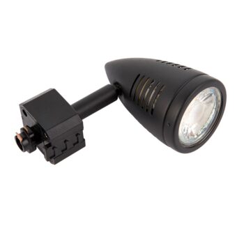 Saxby 71886 Saxby Bullett GU10 Track Head 50W - Black 2