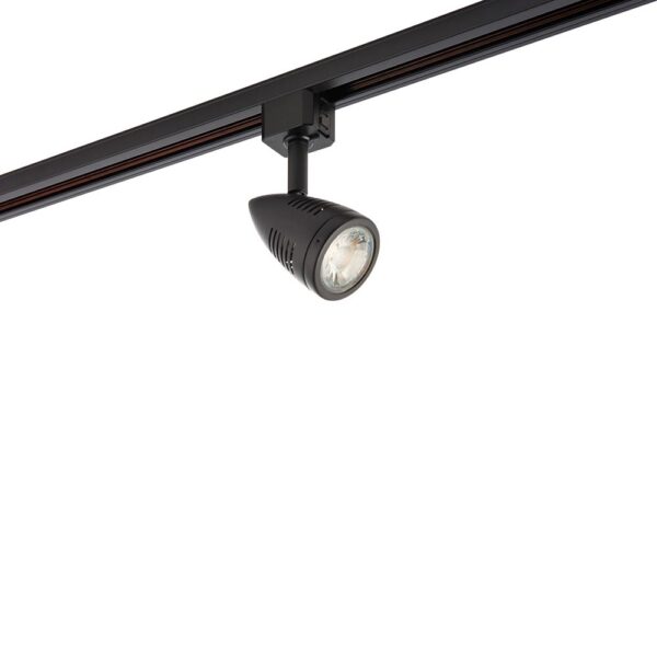 Saxby 71886 Saxby Bullett GU10 Track Head 50W - Black 4