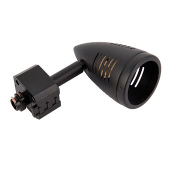 Saxby 71886 Saxby Bullett GU10 Track Head 50W - Black 1