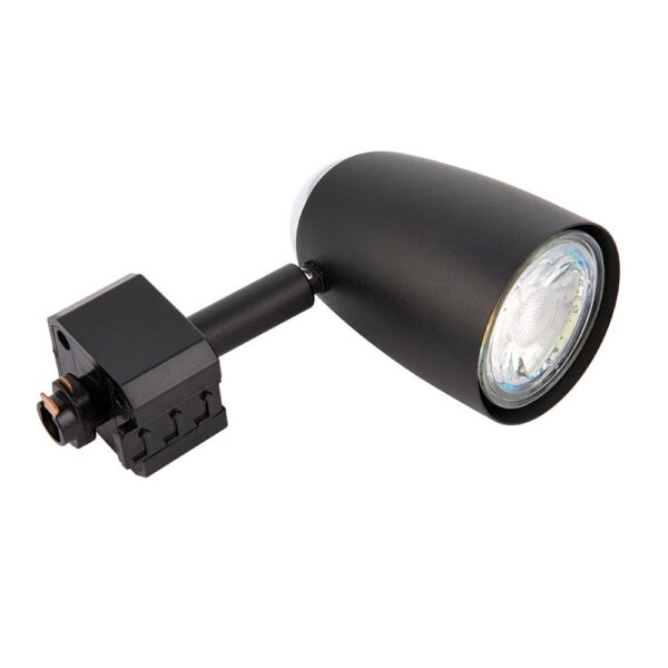 Saxby 71899 Saxby Monte GU10 Track Head 6W - Black 2