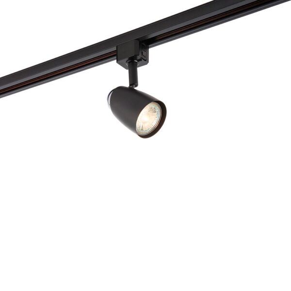 Saxby 71899 Saxby Monte GU10 Track Head 6W - Black 4