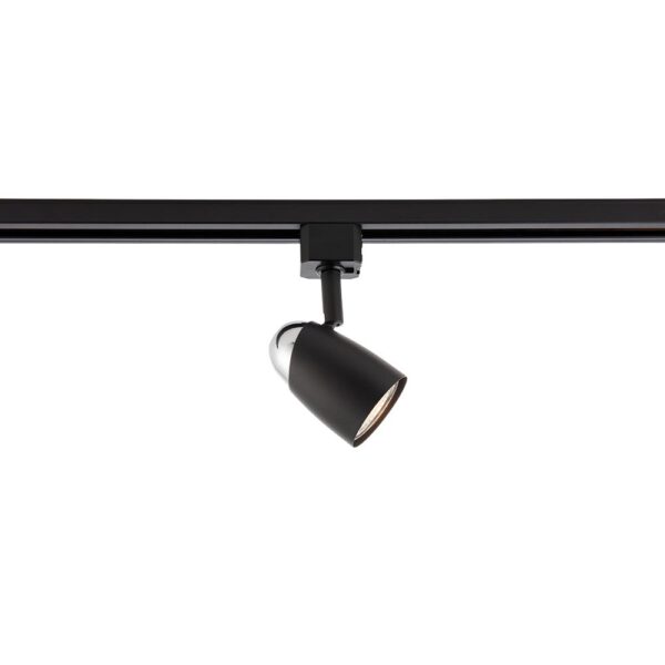 Saxby 71899 Saxby Monte GU10 Track Head 6W - Black 6