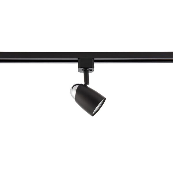 Saxby 71899 Saxby Monte GU10 Track Head 6W - Black 7