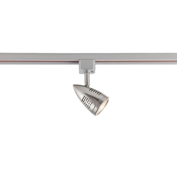 Saxby 72718 Saxby Bullett GU10 Track Head 50W - Satin Chrome 6