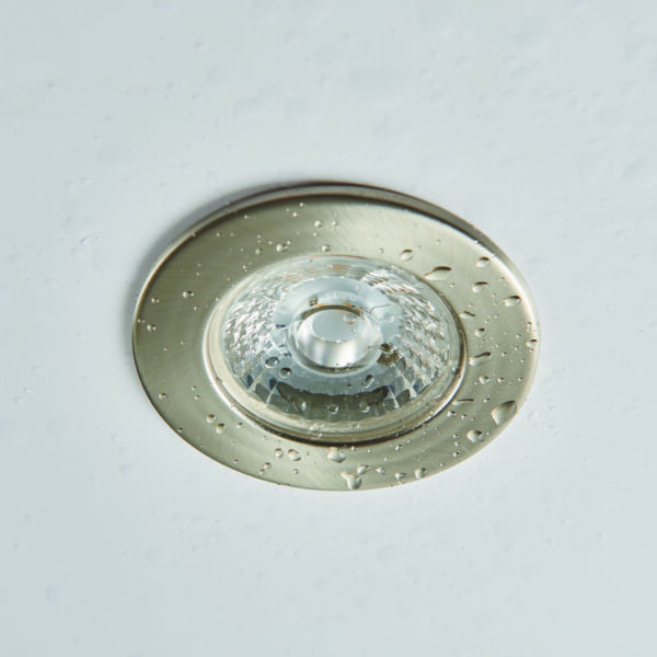 Saxby 73787 Saxby ShieldECO 500 IP65 4W Satin Nickel - 3000K Warm White 6