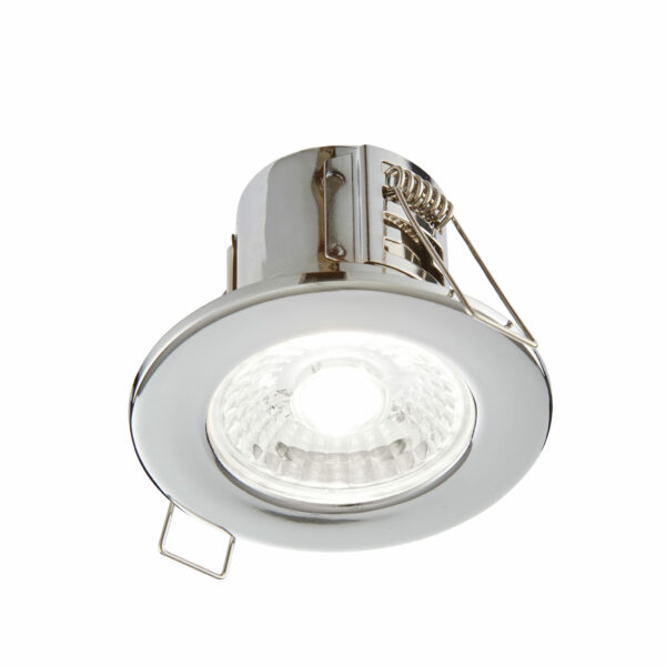 Saxby 74032 Saxby ShieldECO 500 IP65 4W Chrome - 4000K Cool White 3