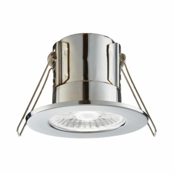 Saxby 74032 Saxby ShieldECO 500 IP65 4W Chrome - 4000K Cool White 1