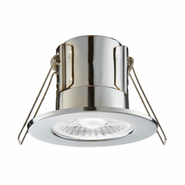 Saxby 74032 Saxby ShieldECO 500 IP65 4W Chrome - 4000K Cool White 1