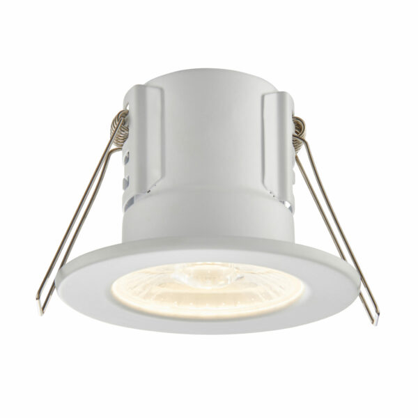 Saxby 74707 Saxby ShieldECO 800 IP65 Matt White 8.5W - 3000K Warm White 1