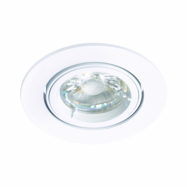 Saxby 76007 Saxby Cast Tilt GU10 Matt White 4