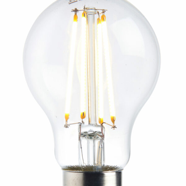 Saxby 76800 Saxby 76800 B22 LED Filament GLS Dimmable 8W 2700K Warm White 3