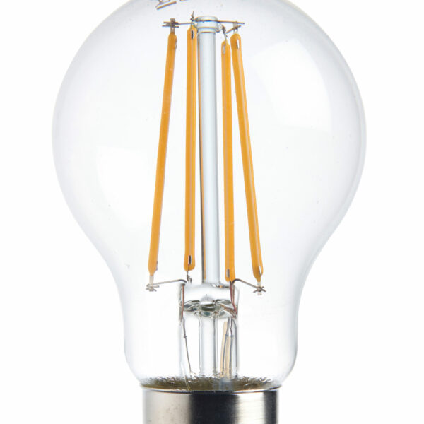 Saxby 76800 Saxby 76800 B22 LED Filament GLS Dimmable 8W 2700K Warm White 4
