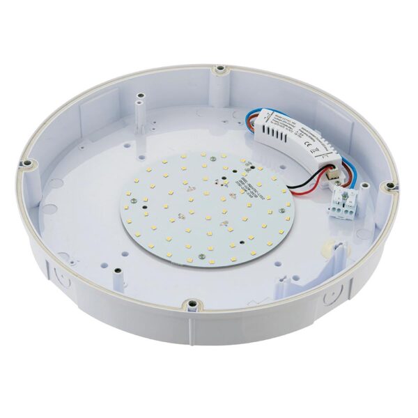 Saxby 77892 Saxby Forca LED Bulkhead IP65 12W 4000K - Cool White 3