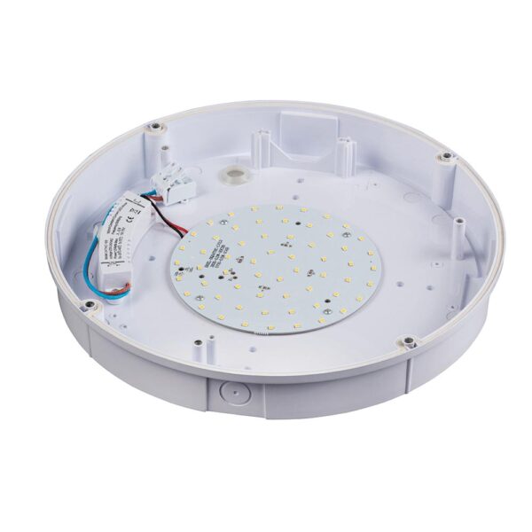 Saxby 77892 Saxby Forca LED Bulkhead IP65 12W 4000K - Cool White 4