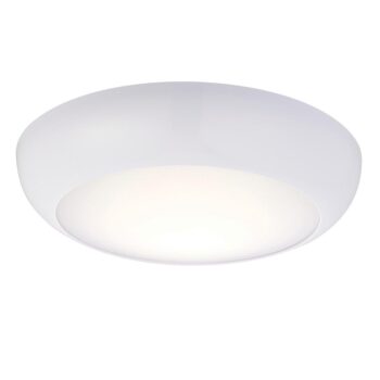 Saxby 77893 Saxby Forca LED Bulkhead Microwave IP65 12W 4000K - Cool White 1