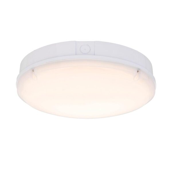 Saxby 77897 Saxby Forca CCT Bulkhead - IP65 18W 3000K/4000K/6500K 2