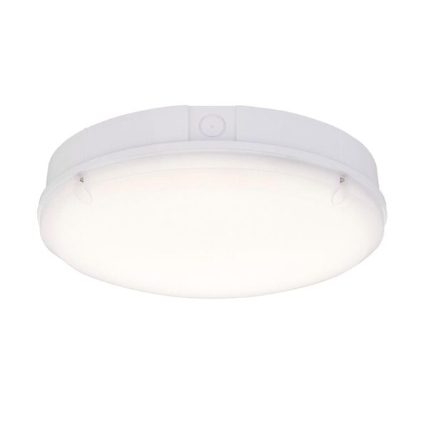 Saxby 77897 Saxby Forca CCT Bulkhead - IP65 18W 3000K/4000K/6500K 3