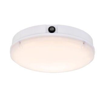 Saxby 77899 Saxby Forca CCT Photocell Bulkhead - IP65 18W 3000K/4000K/6500K 2