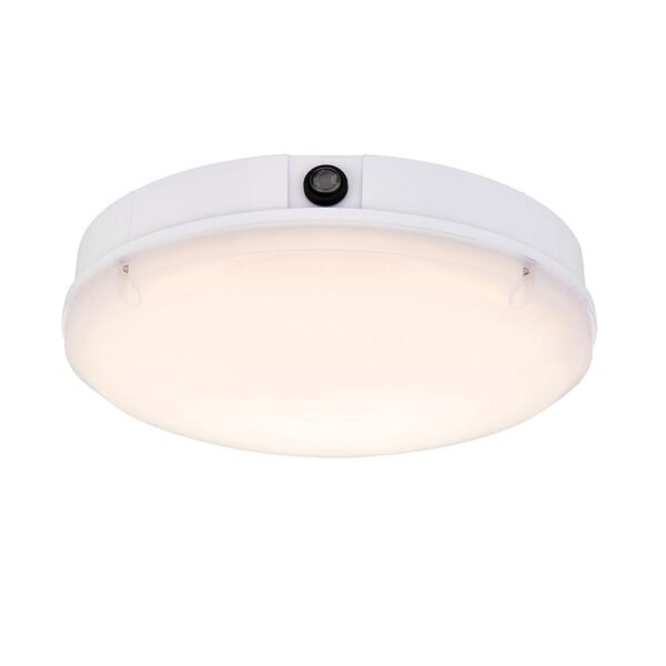 Saxby 77899 Saxby Forca CCT Photocell Bulkhead - IP65 18W 3000K/4000K/6500K 2