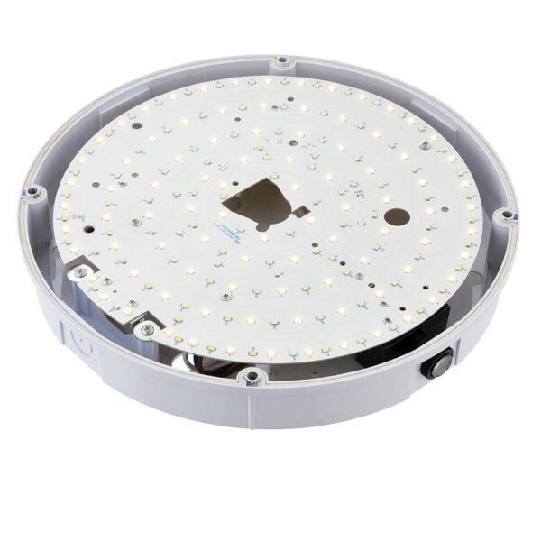 Saxby 77899 Saxby Forca CCT Photocell Bulkhead - IP65 18W 3000K/4000K/6500K 5