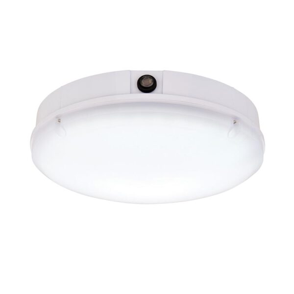 Saxby 77899 Saxby Forca CCT Photocell Bulkhead - IP65 18W 3000K/4000K/6500K 1