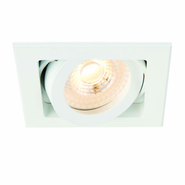 Saxby 78530 Saxby Xeno Single Matt White GU10 7