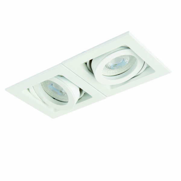 Saxby 78531 Saxby Xeno Twin Matt White GU10 2