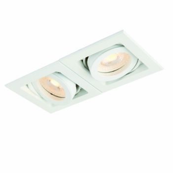 Saxby 78531 Saxby Xeno Twin Matt White GU10 1