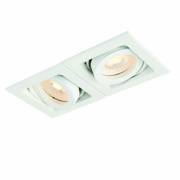 Saxby 78531 Saxby Xeno Twin Matt White GU10 1