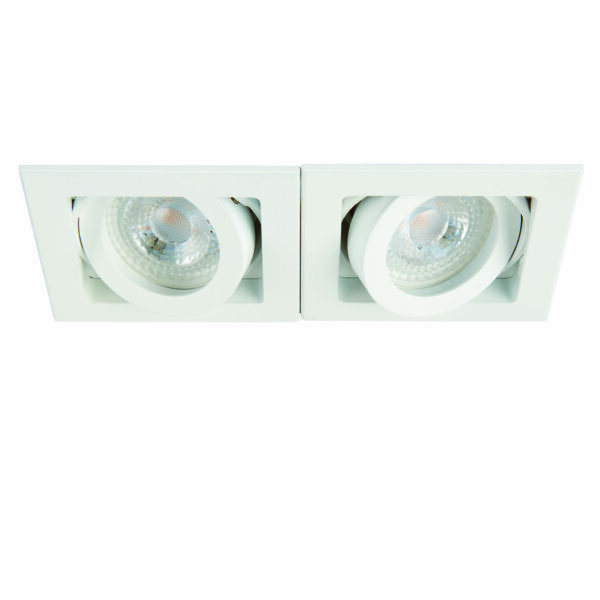 Saxby 78531 Saxby Xeno Twin Matt White GU10 8