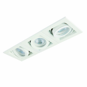 Saxby 78532 Saxby Xeno Triple Matt White GU10 2