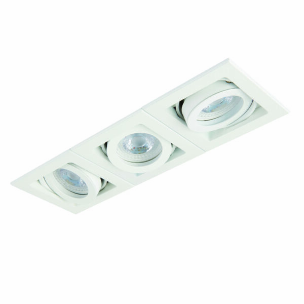 Saxby 78532 Saxby Xeno Triple Matt White GU10 2