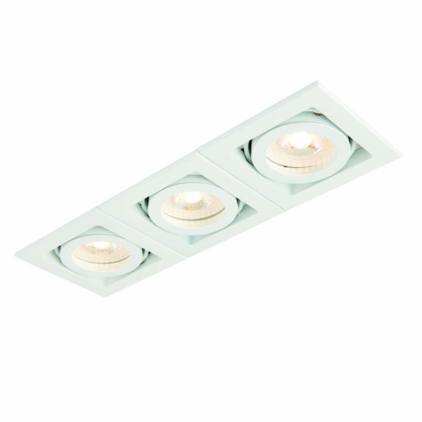 Saxby 78532 Saxby Xeno Triple Matt White GU10 3