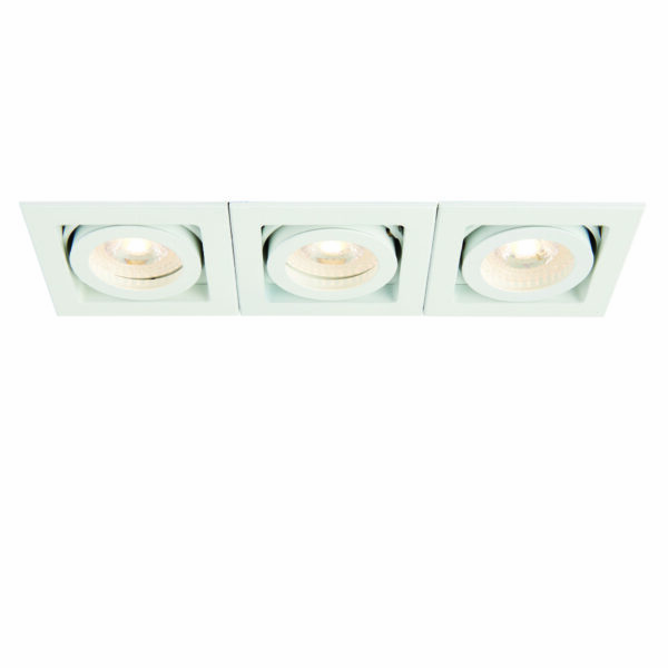 Saxby 78532 Saxby Xeno Triple Matt White GU10 5