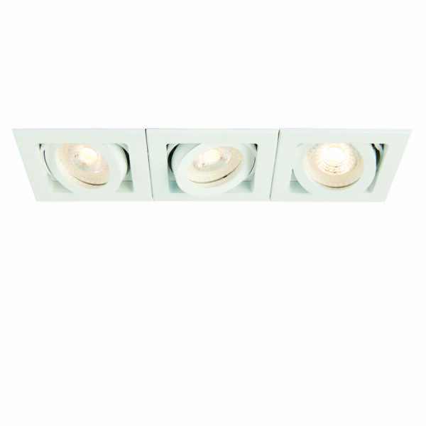 Saxby 78532 Saxby Xeno Triple Matt White GU10 7
