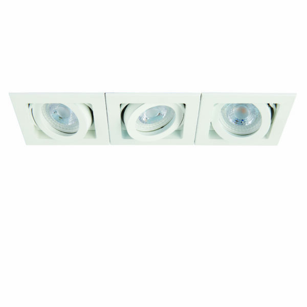 Saxby 78532 Saxby Xeno Triple Matt White GU10 8