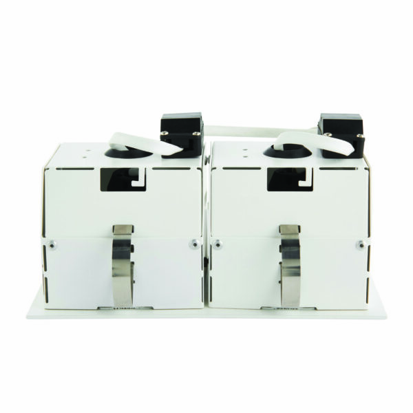 Saxby 78534 Saxby Garrix Matt White Twin GU10 10