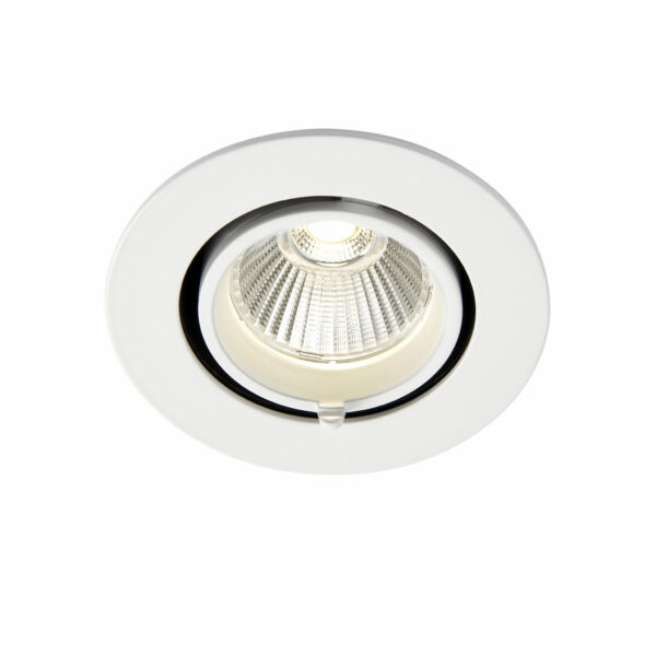 Saxby 78537 Saxby Axial Round 9W White 4000K - Cool White 3