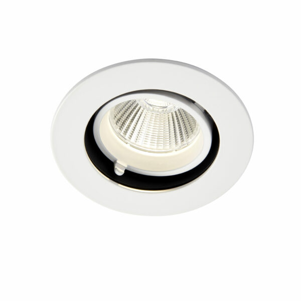 Saxby 78537 Saxby Axial Round 9W White 4000K - Cool White 4