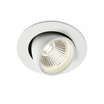 Saxby 78537 Saxby Axial Round 9W White 4000K - Cool White 1