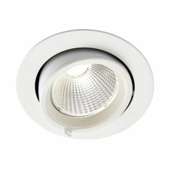 Saxby 78540 Saxby Axial Round 30W White 4000K - Cool White 2