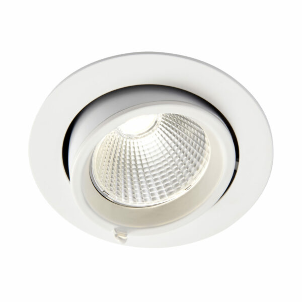 Saxby 78540 Saxby Axial Round 30W White 4000K - Cool White 2