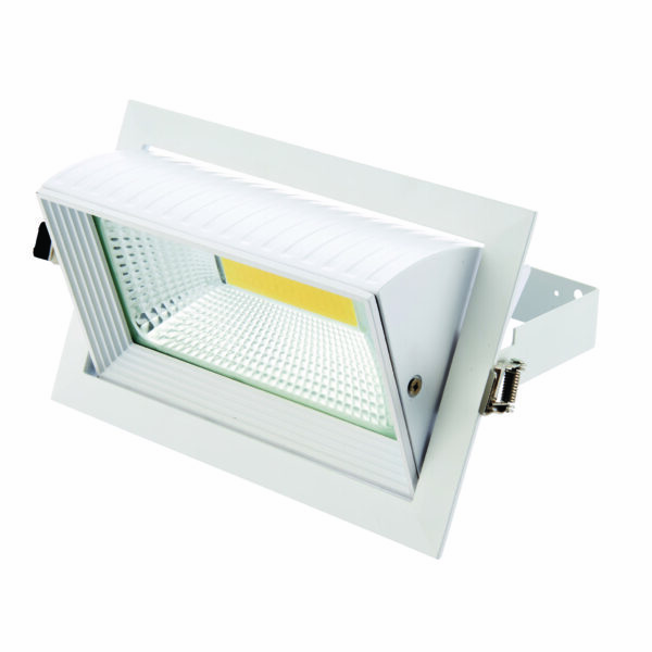 Saxby 78542 Saxby Axial Rectangular 35W White 4000K - Cool White 2
