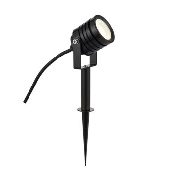 Saxby 78636 Saxby Lighting Luminatra Spike Black IP65 4W Cool White 1